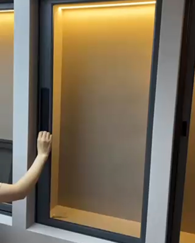 金钢滑盖口袋锁纱窗（...